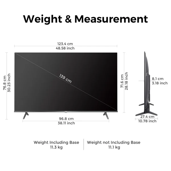 Vu Glo Dolby Edition 55 Inch - 55 Inch Size View